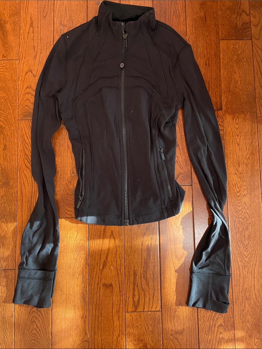 lululemon athletica Black Women's Zip-Up Bomber Jacket
